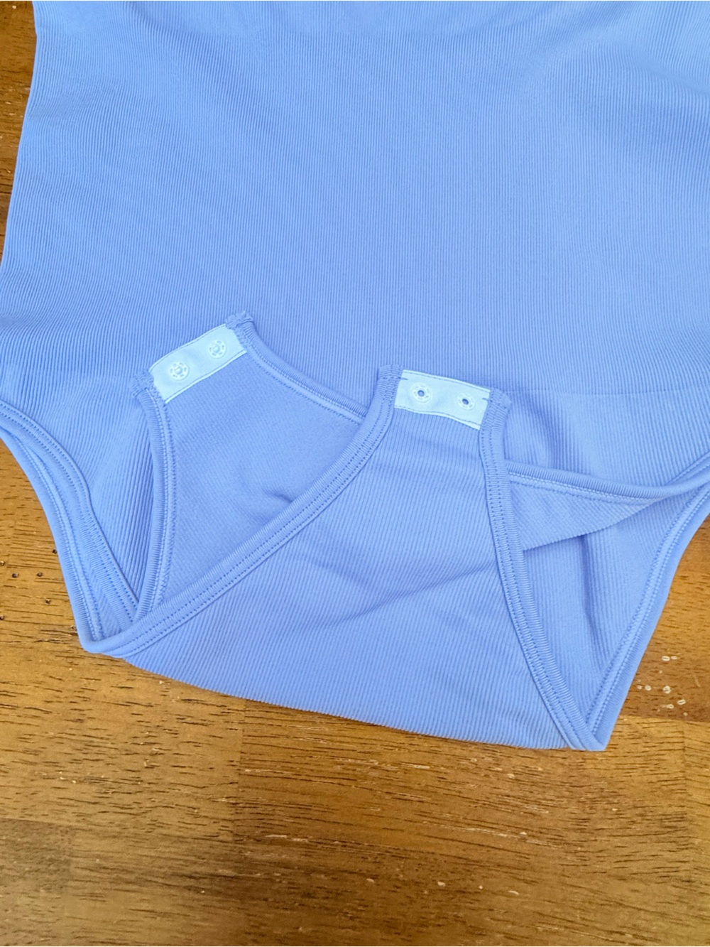 OQQ square neck bodysuit L Blues - Picture 6 of 6